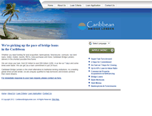 Tablet Screenshot of caribbeanbridgelender.com